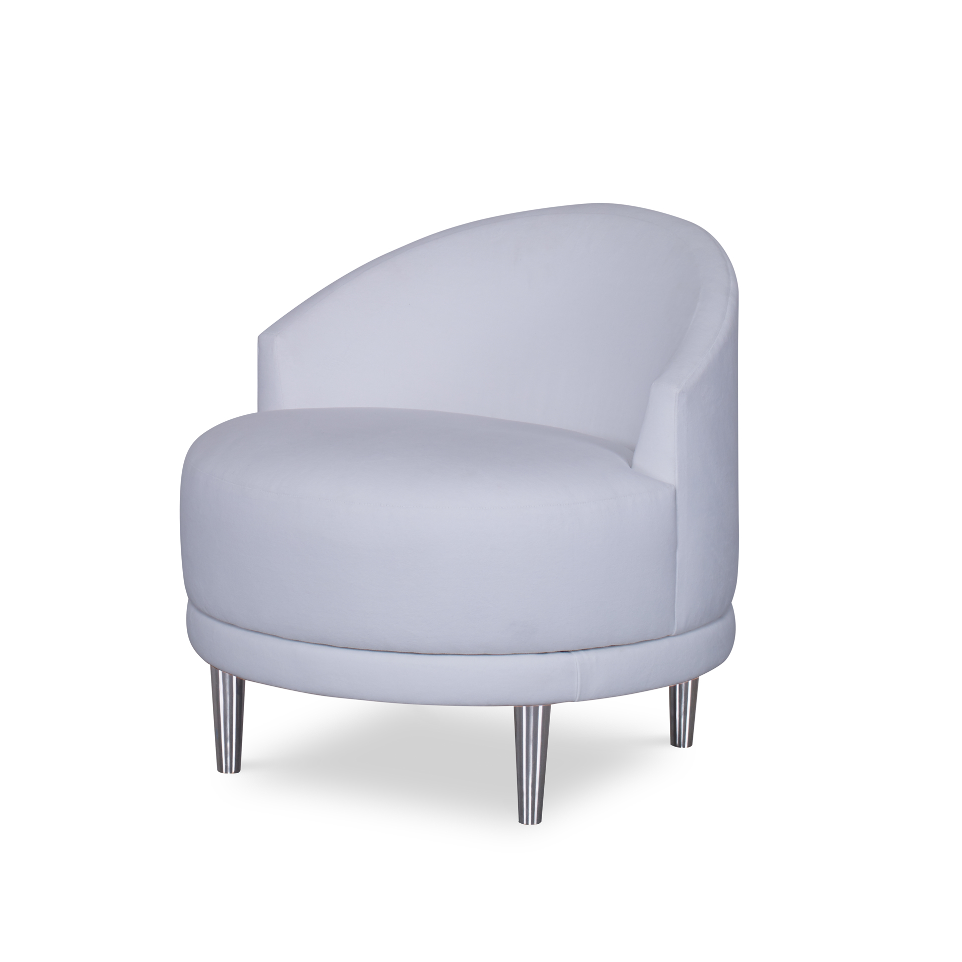 BELIZE ARMLESS SWIVEL CHAIR - PLATINUM COLLECTION